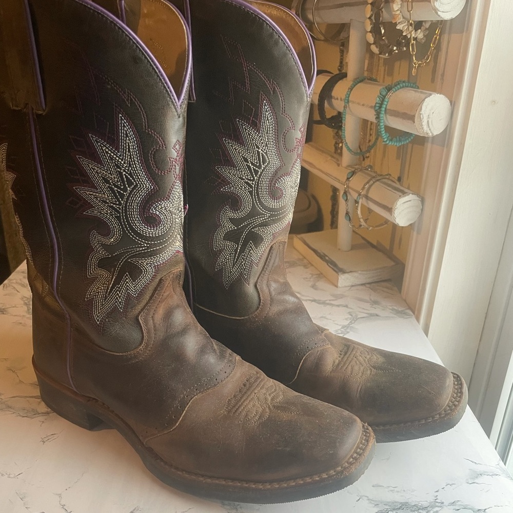 Double-H western cowboy boots